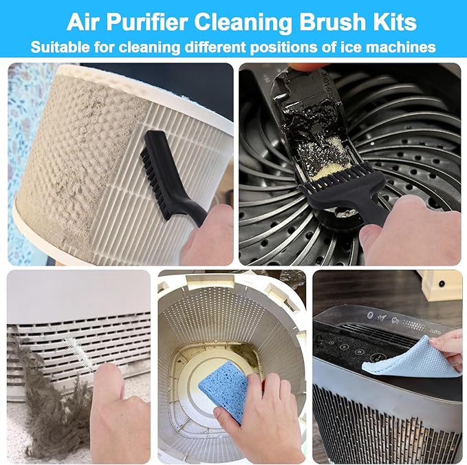 XANGNIER Air Purifier Cleaning Brush Kits,6pcs Air Purifiers for Home/Bedroom Cleaner Tools Accessories - Image 3