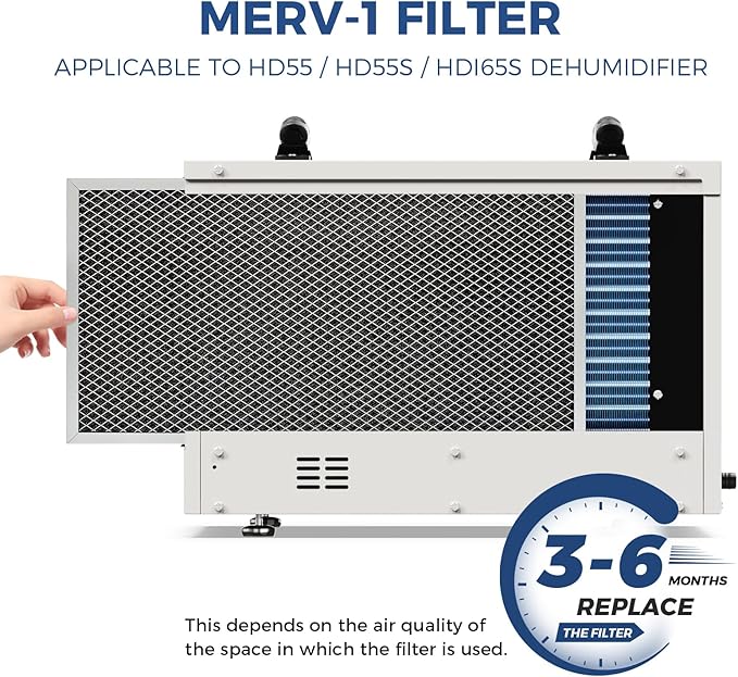 ALORAIR MERV-1 for Crawlspace Dehumidifier HD55S/HDi65S, 1 pack - Image 2