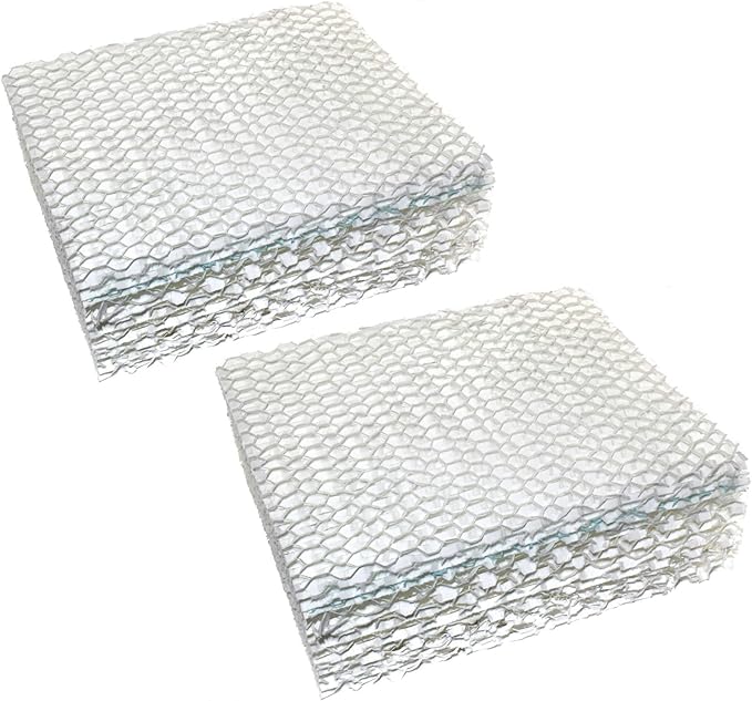 HQRP 2-Pack Wick Filter Replacement Compatible with Bemis Essick Air AIRCARE SS390DWHT, 826000, 826800, 826600, 826900, 821000, 821001, 831000 Evaporative Humidifiers by HQRP