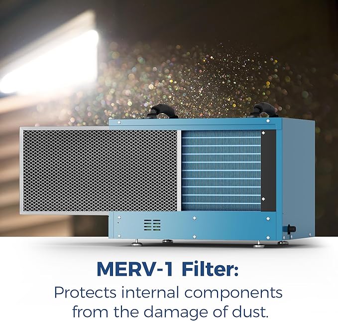 ALORAIR Commercial Dehumidifier 113 Pint, with drain Hose for Crawl Spaces, Basements, Industry Water Damage Unit, Compact, Portable, Auto Defrost, Memory Starting, 5 Years Warranty, Sentinel HD55 - Image 7
