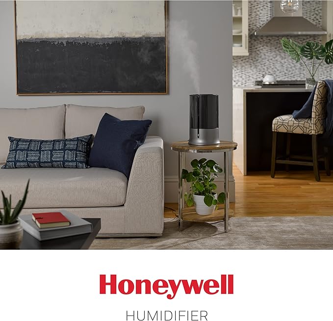 Honeywell Designer Series Cool Mist Humidifier, Room Humidifiers, Black - Image 8