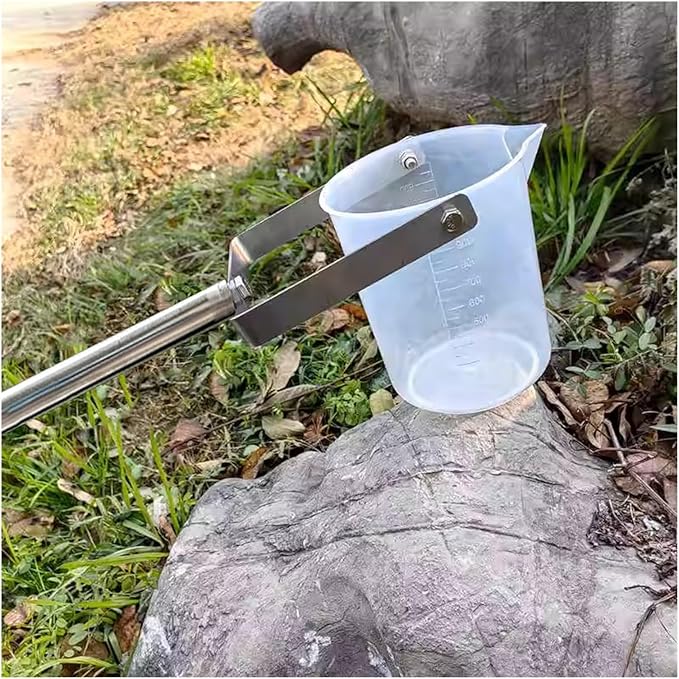 Telescopic Water Sampler with Swivel Pole and Removable Cup for Environmental Monitoring and Water Quality Testing by Unknown