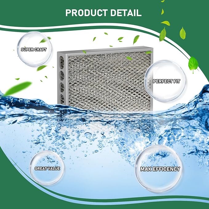 Carmerny 1099-20 Evaporator Pad Humidifier Vapor Water Filter Compatible with GeneralAire 1099 Humidifier Series Humidifier Replacement Evaporator Pad Media Filter 1099-20 GF # 7047 2-Pack - Image 3