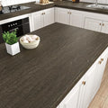 WESTICK Vintage Brown Wood Contact Paper Waterproof Peel and Stick Countertops Walnut Wood Wallpaper Kitchen Contact Paper Wood Vinyl Countertop Wrap for Tables Cabinets Drawers Office Desk 12" x 78" by WESTICK