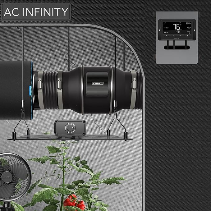 AC Infinity Controller 67, Smart Bluetooth Fan Controller with Temperature, Humidity, Schedules, Grow Cycles, Dynamic Speed Programming for CLOUDLINE Airlift Fans Cooling and Ventilation - Image 7