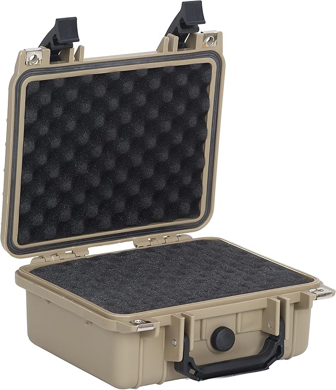 MEIJIA Portable All Weather IP67 Waterproof Protective Case,Hard Camera Case,Dry Case with Customizable Foam,Fit Use Of Drones,Camera,Equipments,10.62 x9.68x4.87inches - Image 7