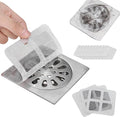 Disposable Hair Drain Stickers, 2025 Upgraded Disposable Floor Drain Filter Stickers, Bathroom Shower Drain Protector, Mesh Cover Floor Drain Sticker for Kitchen Bathroom Tub (20) by Bonie