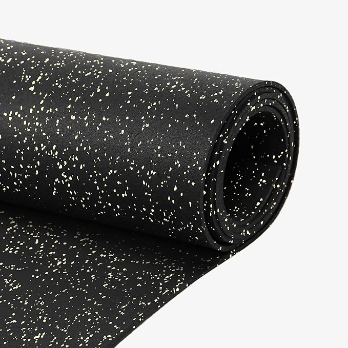 Flooring Inc's 1/4" Thick Tough Rubber Flooring Roll | Flexible Recycled Rubber Floor Mats for Home Gym | Heavy Duty Rubber Mat for Home Gyms, Sheds, Horse Stall Mat or Trailer - Image 5