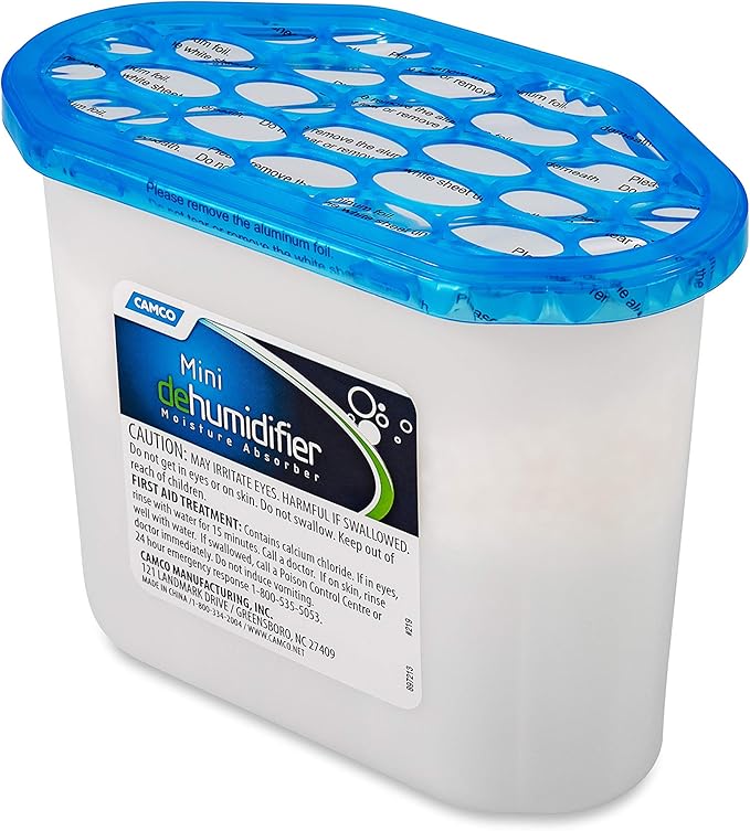 Camco Camper/RV Mini Dehumidifier - Moisture Absorber for Small Spaces - Fragrance Free (44195) - Image 3
