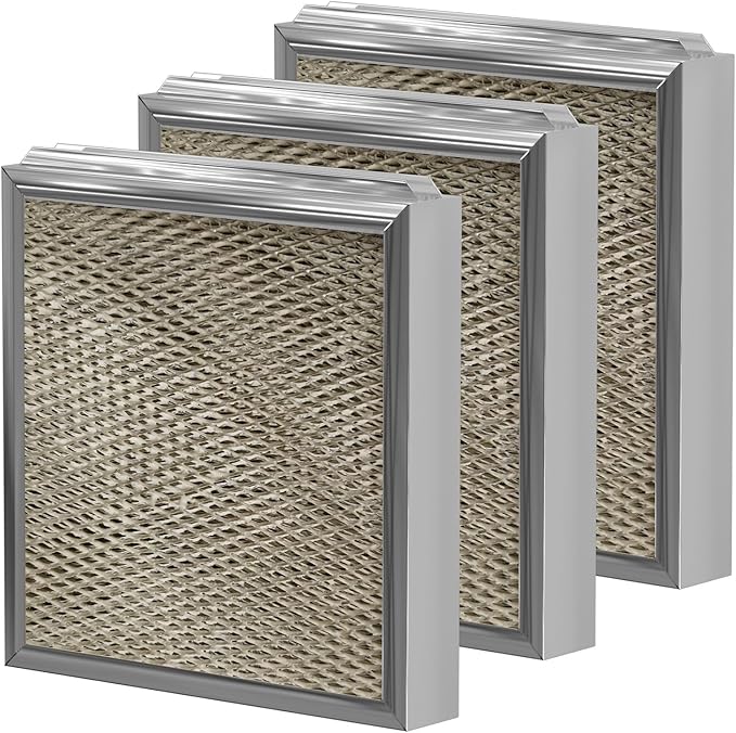 Carmerny 990-13 Humidifier Vapor Water Pad Filter Compatible with GeneralAire 990-13 G13 Humidifier Replacement Evaporator Pad Media Filter for Models 709 990 1040 1042 1137 SL16, GFI #7002, 3-Pack by Carmerny