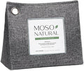 Moso Natural Air Purifying Bag 600g, Premium Bamboo Charcoal Odor Absorber, Room Deodorizer for Large Spaces, Bedroom, Kitchen, Basement, Pet Odor Eliminator for Home, 21oz Charcoal Bags by MosoNatural