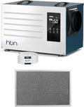 Product Image HBN 125 Pints Commercial Dehumidifier with Pump and Drain Hose, Industrial Dehumidifier for Basement and Crawl Space up to 5900 Sq. Ft, Large Capacity, Washable Filter by HBN