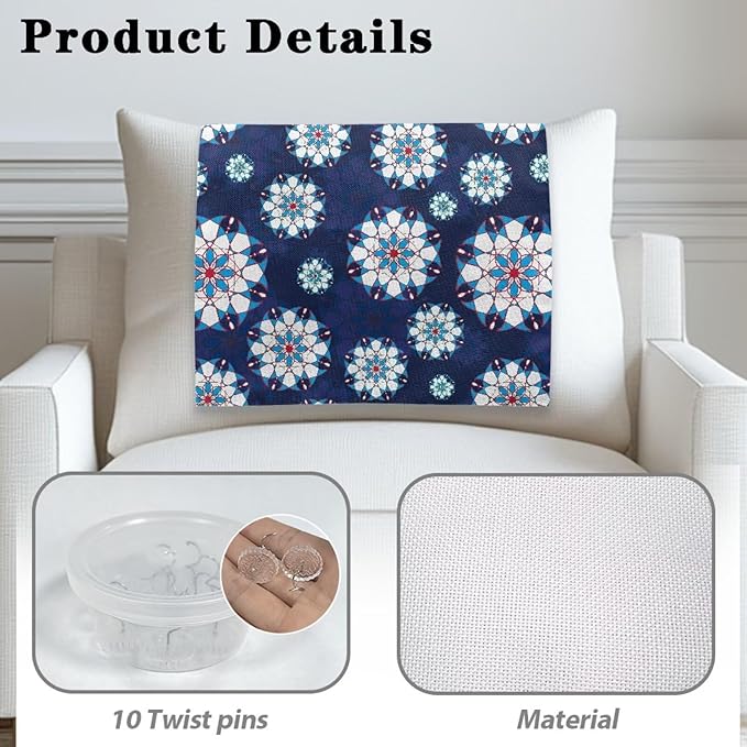 Mandala Recliner Headrest Protector Washable Sofa Protective Cover Wear Resistant Couch Headrest Covers Non-Slip Slipcover for Chair Sofa Couch Fashion Loveseat Decorations - Image 5