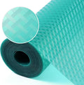 Blue Shelf Liners for Kitchen Cabinets Refrigerator Liners Waterproof & Oil-Proof Kitchen Cupboard Liner Drawer Mats EVA Material Non Adhesive Fridge Liner 11.8 x 236.2 Inches x 2 Rolls by StaHom