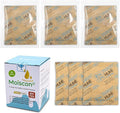 72% Two-Way Humidity Control Packs- 8 Gram Moisture Absorbers for Herbs, Wood Humidifier Boxes - Natural Craft Paper Design, Individually Sealed Packets, Prevents Leaks [15 Pack] by Wisesorb
