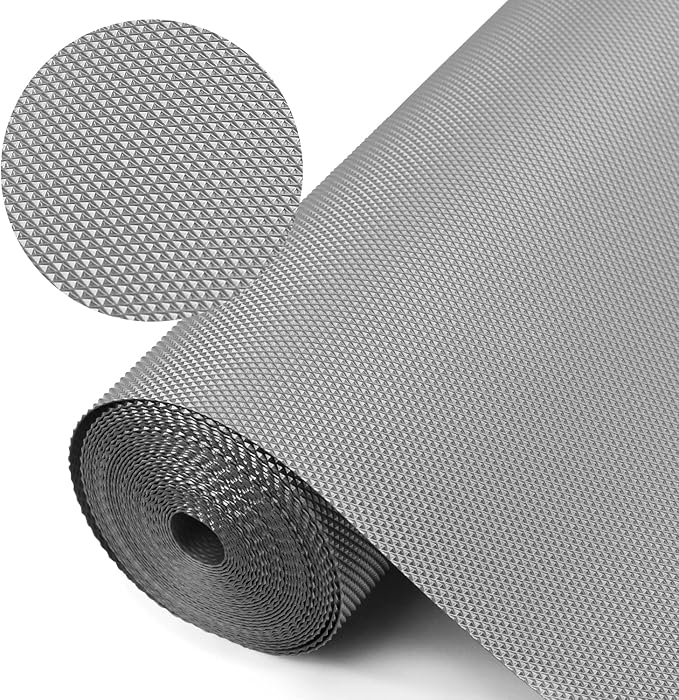 Kitchen Shelf Liner Drawer Liners, Non-Adhesive Refrigerator Liners Waterproof Fridge Mats with Strong Durable Kitchen Cabinets Mat for Drawers, Shelves, Pantry by HooTown