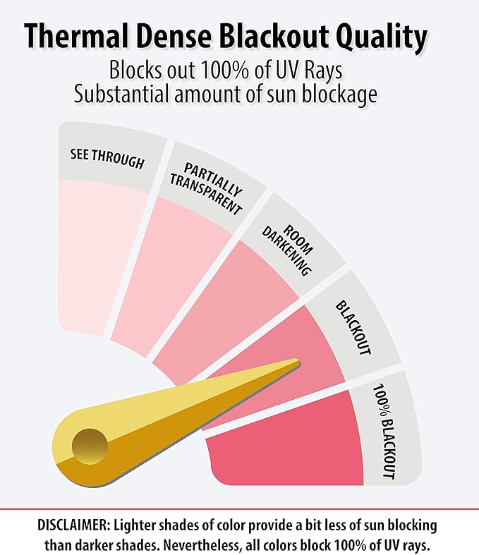 HLC.ME Lattice Print Decorative Extra Long Blackout Curtains 108 inch - Thermal Privacy Room Darkening Grommet Window Drapes Curtain Panels for Bedroom - Platinum White & Grey, 52 W x 108 L - Pair - Image 7
