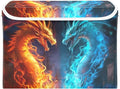 xigua Fire and Ice Dragon Storage Bins with Lids and Carrying Handle,Foldable Storage Boxes Organizer Containers Baskets Cube with Cover for Home Bedroom Closet Office by LLCxigua