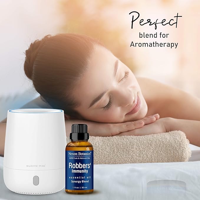 Robbers' Immunity Essential Oil Blend 30 ml - Immune Boost Aromatherapy for Diffusers - Natural Shield Against Impurities - Nexon Botanics - Image 6