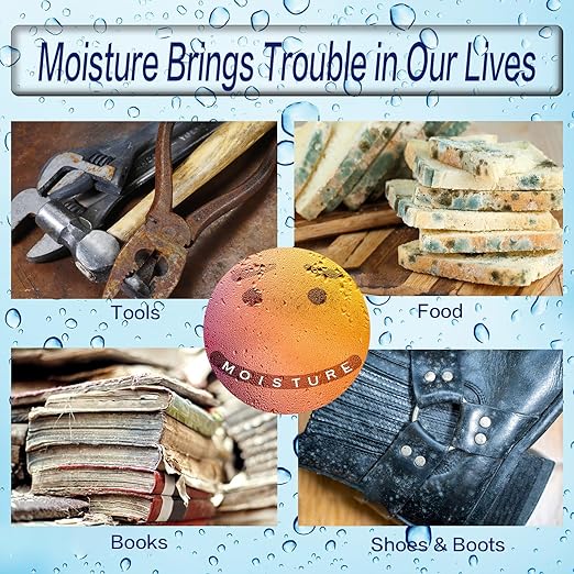 Silica Gel Packets, 5 Gram Desiccants Packs, Moisture Absorbers, Food Grade Silica Gel Desiccant for Storage, Silica Packets for Moisture Control[200 Packs] - Image 6
