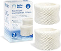 HAC-504 Premium Humidifier Wicking Filter Compatible with Honeywell HAC-504 HAC-504AW HAC504V1 Humidifier Replacement Filter A Replacement for Honeywell Filter HCM 350 & Cool Mist Humidifiers. (2QTY) by Fette+Filter