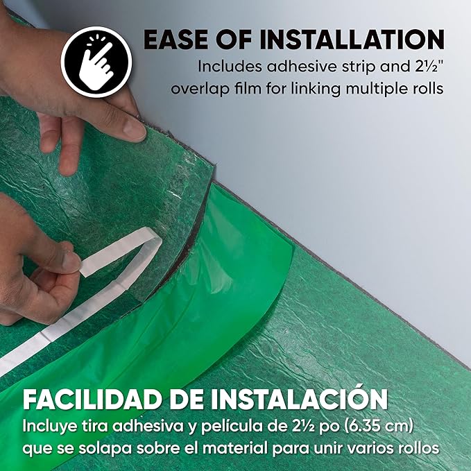ROBERTS Super Felt Underlayment - 360 sq. ft. Roll - 60" x 72' x 3 mm - Image 3