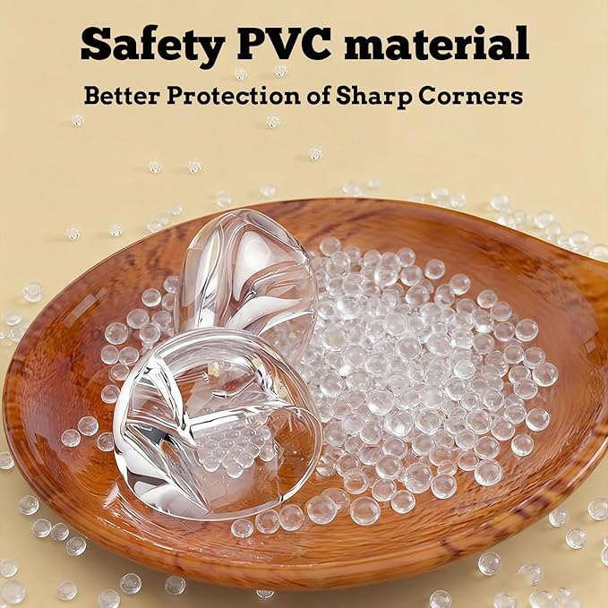 16 Pack Clear Corner Protectors for Furniture,Table Corner Protectors,Furniture Corner Guard & Edge Safety Bumpers for Table Edges & Sharp Corners - Image 6