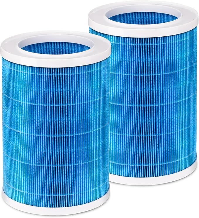 Humidifier Replacement Filter Compatible with Lamon MistZero/MistZero B/MistZero S and Compatible with Mifasol 5L Evaporative Humidifier, Evaporative Washable Humidification Filter,2-Pack by Aiskaer