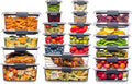 Rubbermaid Brilliance BPA Free 44-Piece Food Storage Containers Set Airtight Leak-Proof with Lids for Meal Prep Lunch and Leftovers by Rubbermaid