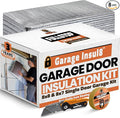 BEEST FULLSTOP Garage Door Insulation Kit - 8x7 & 8x8 ft Single Garage Door Insulation Panels - 8 Pre-Cut 24x48 Foam-Core Panels w/ Tape, Cutter & Squeegee - Easy DIY for Instant Temperature Control by BEEST