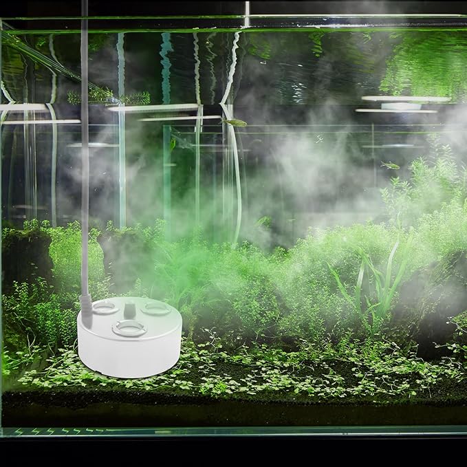 3-Head Ultrasonic Mist Maker Fogger - 900ml/H Humidifier Machine for Fountains, Aquariums, and Ponds | Ideal for Garden Fogging, Hydroponics, and Indoor Grow Rooms. - Image 3