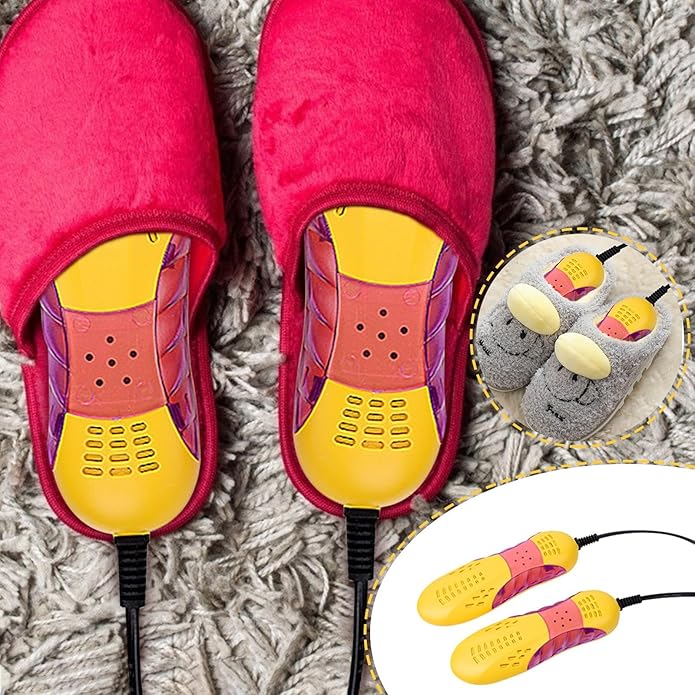 Electric Shoe Dryer, Ski Boots Dryer, Shoe & Boot Warmer for Sweaty Sneakers Trainer Shoes with Timer - Image 2