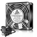 GDSTIME AXIAL Fan 12038, 110V 120V AC 120mm Fan, Ventilation Exhaust Projects Cooling Fan by GDSTIME