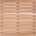 bingaai Cedar Wood Bath Mat 21"×21" Square, Cedar Wooden Bath Mats, Wood Shower Stall Mat Non-Slip for Bathroom Bathtub Spa Sauna Garden Home, Wooden Floor Mat Small for Indoor and Outdoor by WhenStyleMeetsPracticality