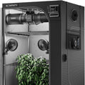 AC Infinity AI Grow System PRO 5x5, 6-Plant Kit w/Self-Learning AI Controller, Dynamic Airflow & LM301H EVO LED Lighting Control, 2000D Mylar Tent w/Lab-Tested Reflectivity, Largest Zippered Window by ACInfinity