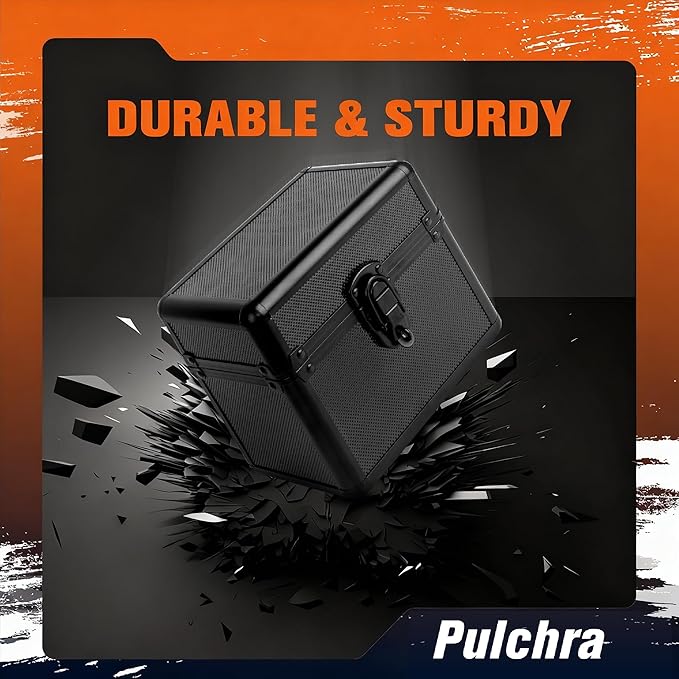 Pulchra Graded Card Storage Box, Top Loaders Case, Sports Trading Box, Slab PSA MTG CSG SGC Magnetic Holder, Carrying Collector Storage Boxes - Image 5
