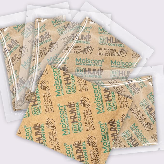 8 Gram 15 Pack 69% Two-Way Humidity Control Packs for Storing 1 oz, Size 8 for Travel Case Resealable Bags, Humidity Pack Moisture Control Packets Individually Wrapped - Image 8