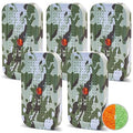 40 Gram Gun Safe Dehumidifier Camouflage, Rechargeable Desiccant Canister Dehumidifier Bags, Reusable Silica Gel Packets Moisture Absorbers for Car, Bathroom, Basement [5PACK] by Wisesorb