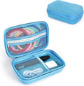 Case Compatible with 3Doodler Start+ Essentials for 3D Pen Set for Kids, Carrying Holder Fit for Printing Pens, Storage Organizer for Printing Filament Refill, Micro-USB Charger (3D-04B-Blue) by TATAVR