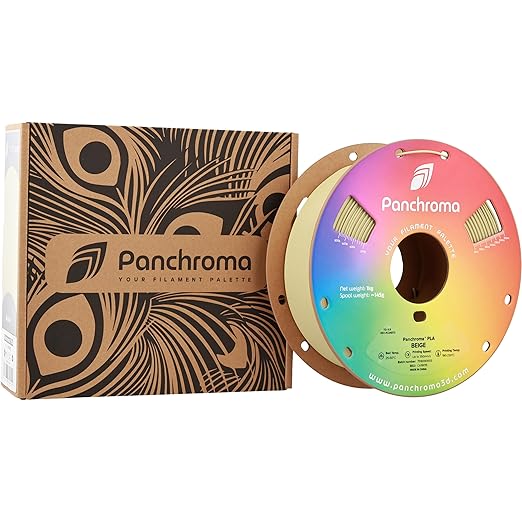 Panchroma PLA Beige 3D Printer Filament, 1.75mm, 1kg Spool, Easy to Print, High Speed Printing, Tangle Free, AMS Compatible, Perfect for Toys, Decor, Miniatures, Models & Cosplay - Image 8