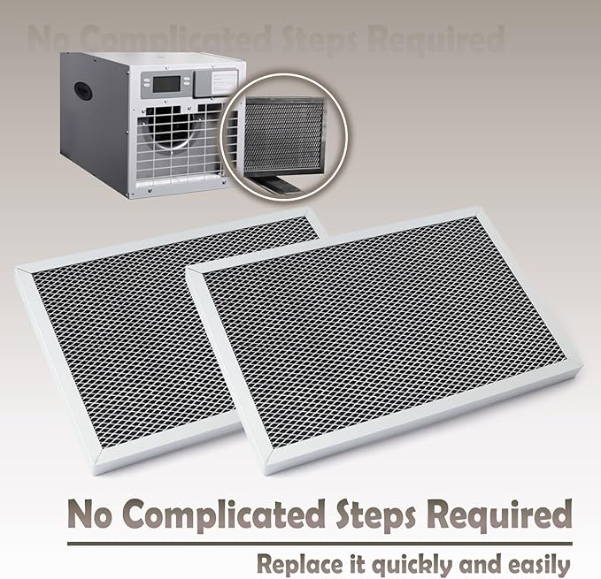 2Pcs 5695 Washable Dehumidifier Filter Compatible with Dehumidifiers MERV 8 Whole-House Models 1820 1820Z E070 E070KZ E070KZM E070N E070T E070Z Replacement Parts 12" L x 8" W x 0.78" TH - Image 8