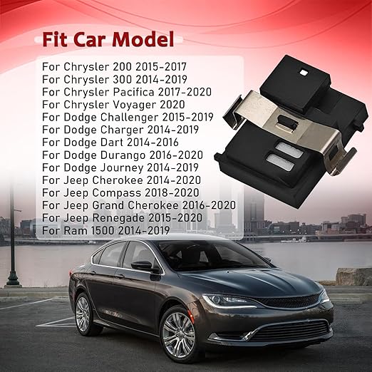 55111389AF Humidity Sensor Replacement for Chrysler 200 300 Pacifica Voyager for Dodge Challenger Charger Dart Durango Journey for Jeep Cherokee Compass Grand Cherokee Renegade for Ram 1500 - Image 3