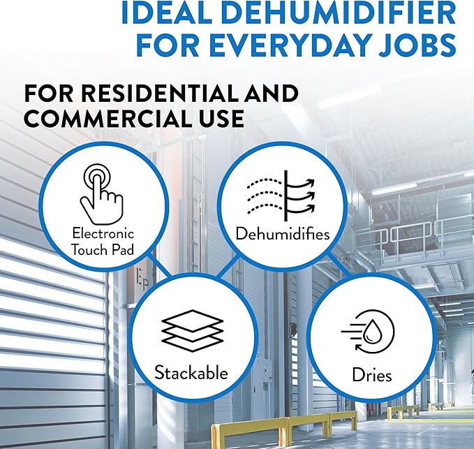 Dri-Eaz LGR 6000Li Commercial Dehumidifier with Pump, Portable Industrial Dehumidifier (F600) - Image 7