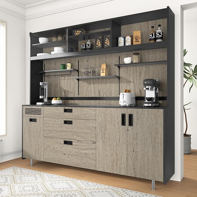 WESTICK Wood Walllpaper Peel and Stick Modern Wood Grain Contact Paper for Cabinets Kitchen Countertop Peel and Stick Wooden Wallpaper for Walls Bedroom Bathroom Vanity Vinyl Roll 15.8" x 393" - Image 3
