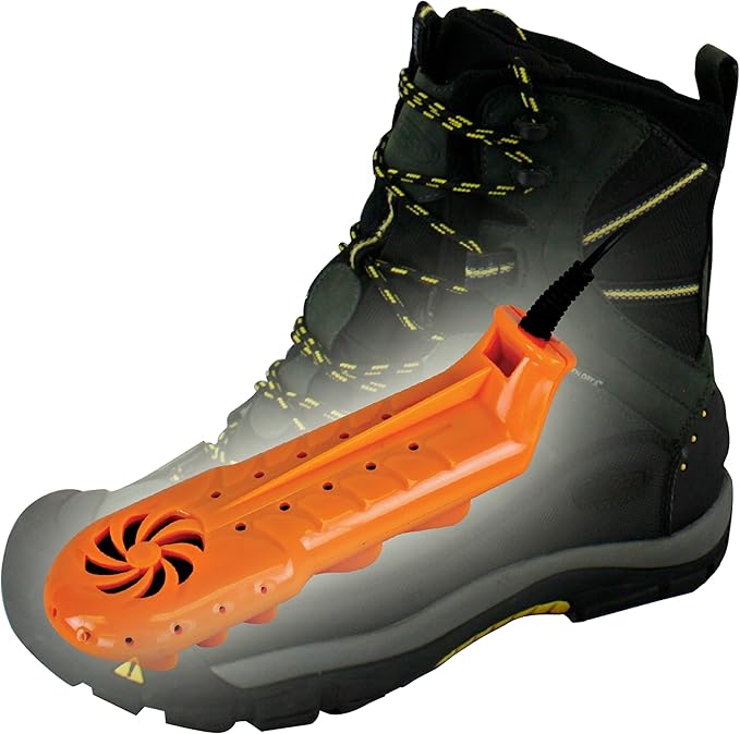 DryGuy Travel Dry DX Boot Dryer and Shoe Dryer, Orange & Black by DryGuy