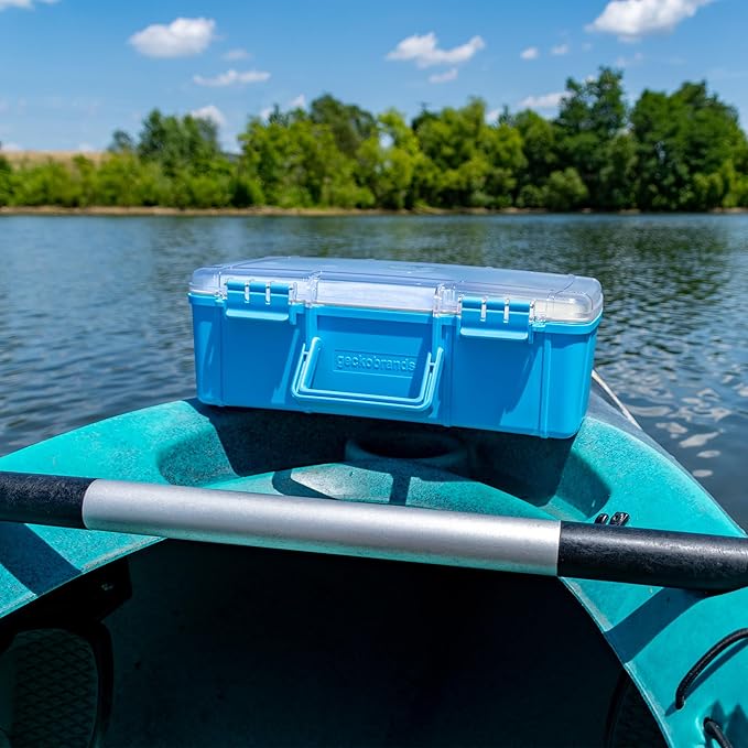geckobrands Waterproof Dry Box with Silicone Liner – Durable, Dust-Proof, Crush-Proof Storage for Electronics and Gear - Image 6