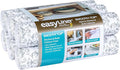 Smooth Top EasyLiner for Cabinets & Drawers - Easy to Install & Cut to Fit - Shelf Paper & Drawer Liner Non Adhesive - Non Slip Shelf Liner - 12in. x 10ft. - 6 Roll Project Pack - Gray Damask by DuckBrand
