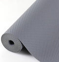Hersvin Shelf Liners, 12in x 20ft Kitchen Drawer Mats, Non-Adhesive EVA Cupboard Protector, Cabinet Lining (Dark Gray/Dot) by Hersvin