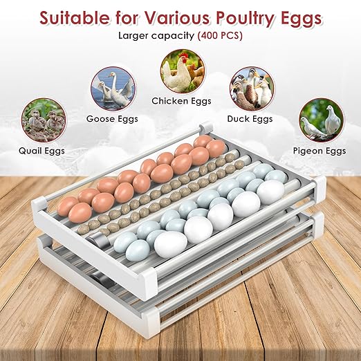 Egg Incubator with Automatic Egg Turning and Humidity Control 400 pcs,HHPPL Nurture Right 360 Incubator,More efficient incubators for Hatching Eggs,Hatching Chicken Duck Quail Bird - Image 6