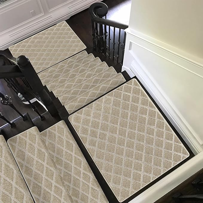 PURE ERA Carpet Stair Tread Landing Mat Tape Free Self Adhesive Non Slip Skid Resistant Indoor Doormat Area Rug Floor Mat for Kitchen Bathroom Workstations Washable 2' X 3' - Image 6